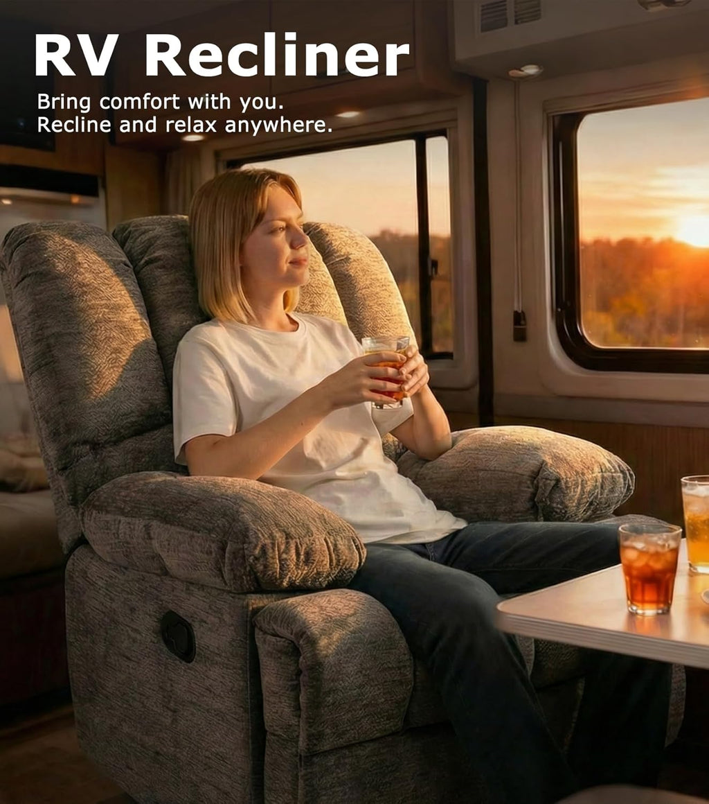 Oversized recliner. Rocking recliner.