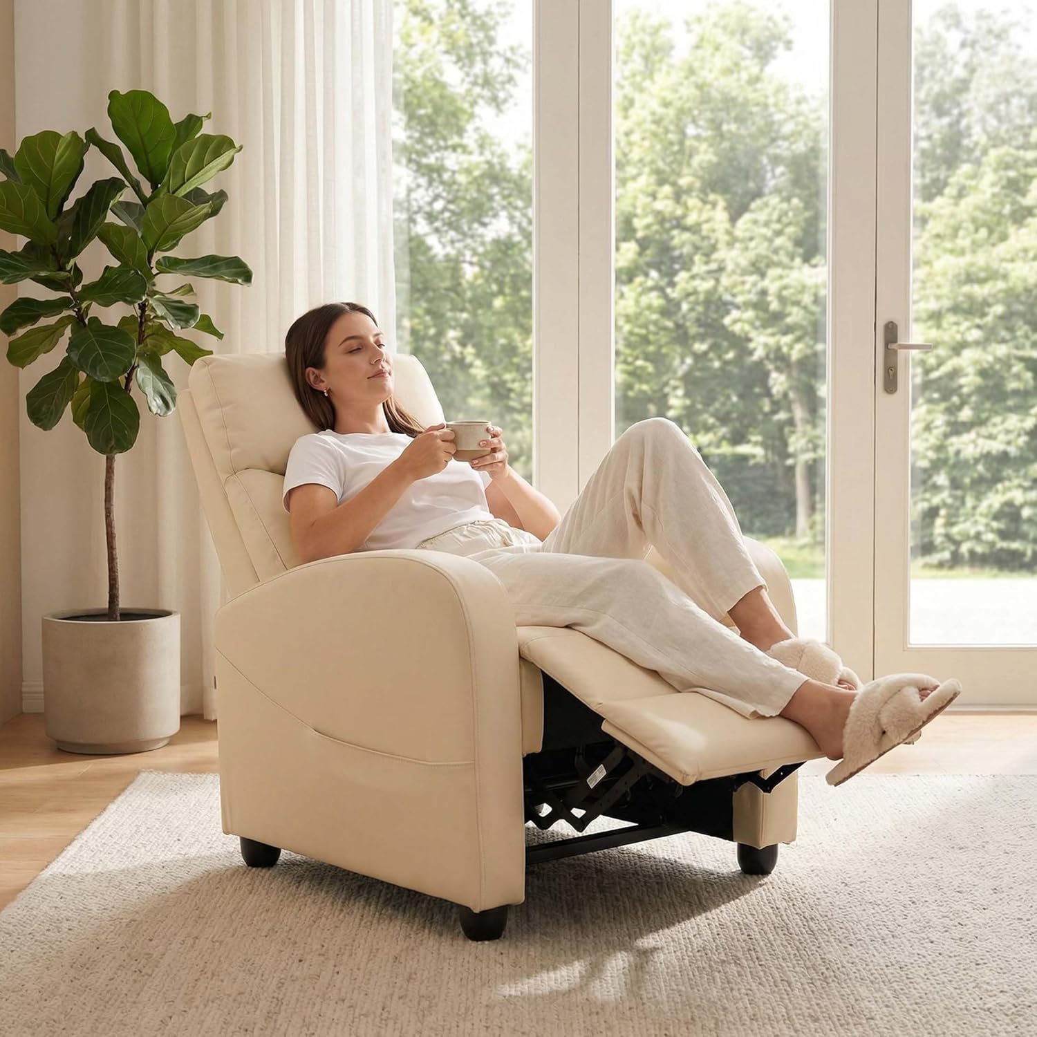 Adult Massage Recliner – Adjustable Home Theater Seating with Lumbar Support